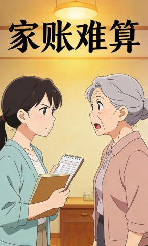 短剧《家账难算》海报