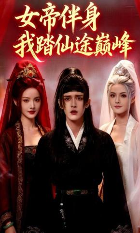 短剧《女帝伴身，我踏仙途巅峰》海报