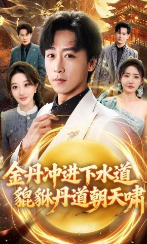 短剧《金丹冲进下水道貔貅丹道朝天啸》海报