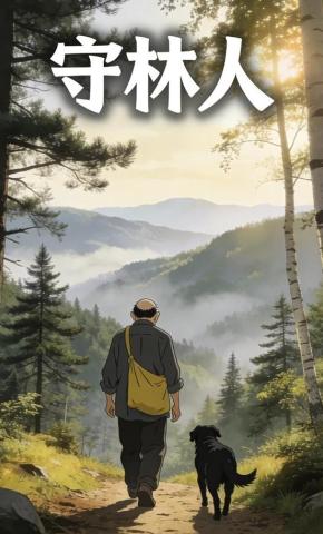 短剧《守林人》海报