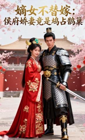 短剧《嫡女不替嫁：侯府娇妻竟是鸠占鹊巢》海报