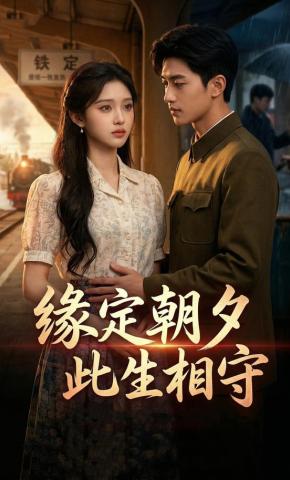 短剧《缘定朝夕此生相守》海报
