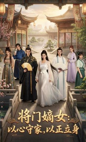 短剧《将门嫡女：以心守家，以正立身》海报