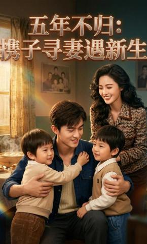 短剧《五年不归：携子寻妻遇新生》海报