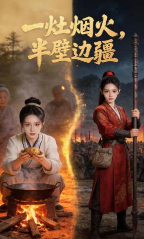 短剧《一灶烟火，半壁边疆》海报