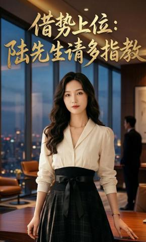 短剧《借势上位：陆先生请多指教》海报