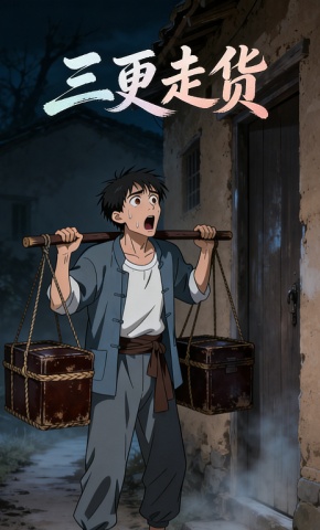 短剧《三更走货》海报