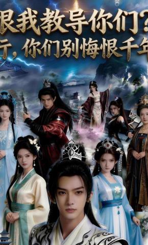 短剧《恨我教导你们？行，你们别悔恨千年》海报