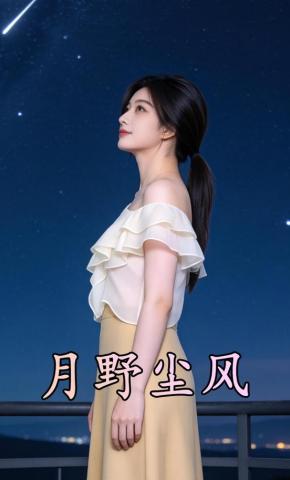 短剧《月野尘风》海报