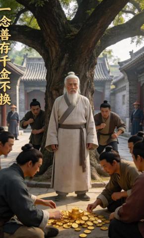 短剧《一念善存千金不换》海报