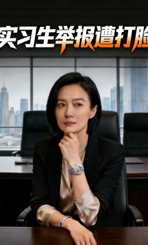 短剧《实习生举报遭打脸》海报