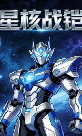 短剧《星核战铠》海报