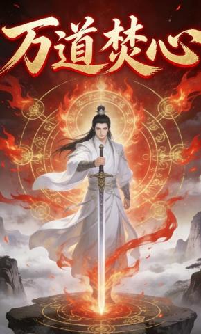 短剧《万道焚心》海报