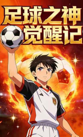 短剧《足球之神觉醒记》海报