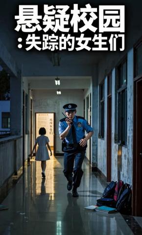 短剧《悬疑校园：失踪的女生们》海报