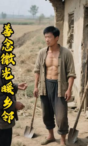 短剧《善念微光暖乡邻》海报
