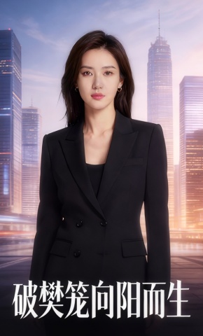 短剧《破樊笼向阳而生》海报