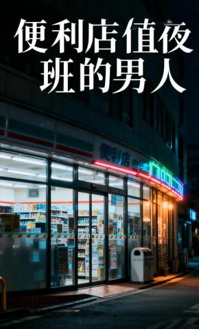 短剧《便利店值夜班的男人》海报