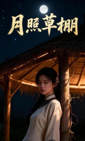短剧《月照草棚》海报