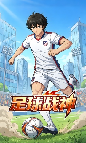 短剧《足球战神》海报