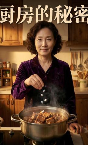 短剧《厨房的秘密》海报