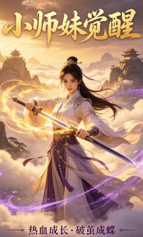 短剧《小师妹觉醒》海报