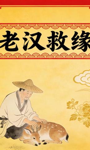 短剧《老汉救缘》海报