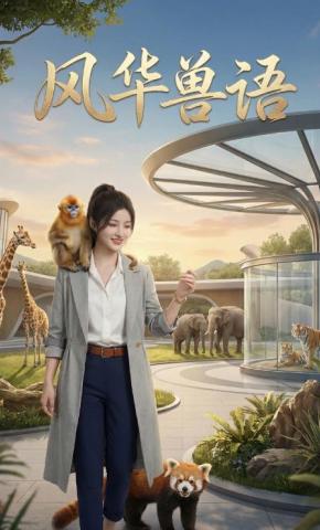 短剧《风华兽语》海报