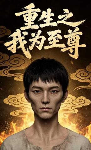 短剧《重生之我为至尊》海报