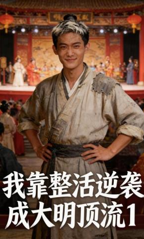 短剧《我靠整活逆袭成大明顶流1》海报