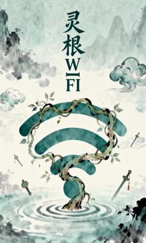 短剧《灵根WiFi》海报