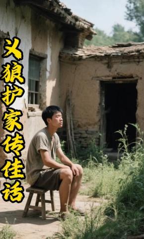 短剧《义狼护家传佳话》海报