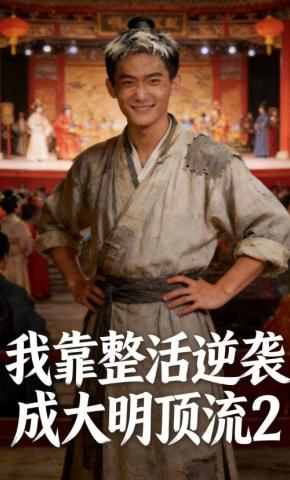 短剧《我靠整活逆袭成大明顶流2》海报