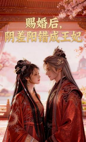 短剧《赐婚后，阴差阳错成王妃》海报