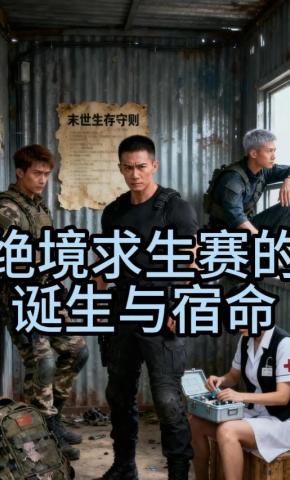 短剧《绝境求生赛的诞生与宿命》海报