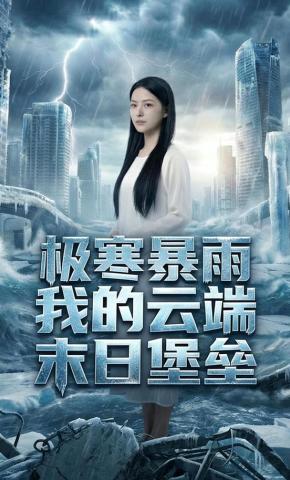 短剧《极寒暴雨我的云端末日堡垒》海报