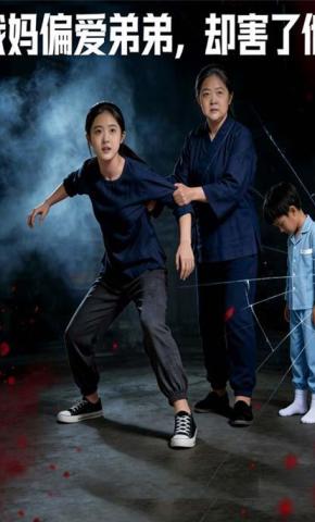 短剧《我妈偏爱弟弟，却害了他》海报