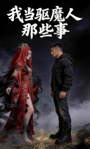 短剧《我当驱魔人那些事》海报