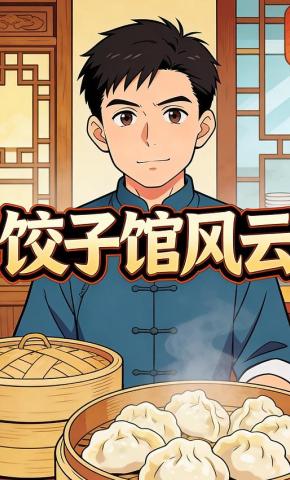 短剧《饺子馆风云》海报