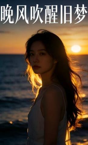 短剧《晚风吹醒旧梦》海报