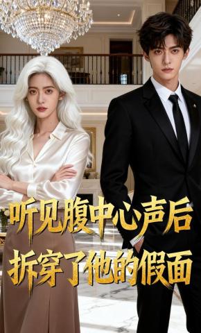 短剧《听见腹中心声后，拆穿了他的假面》海报