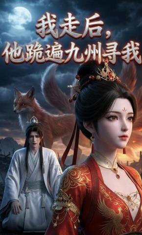 短剧《我走后，他跪遍九州寻我》海报