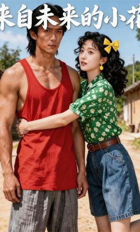 短剧《来自未来的小花》海报
