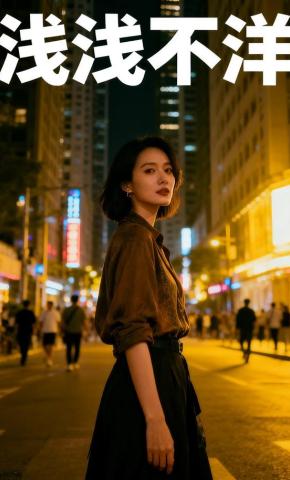 短剧《浅浅不洋》海报