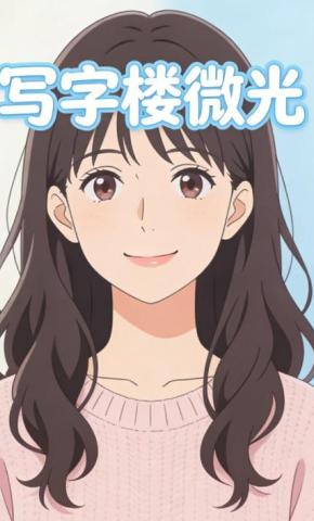 短剧《写字楼微光》海报