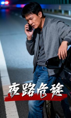 短剧《夜路危途》海报