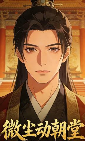 短剧《微尘动朝堂》海报