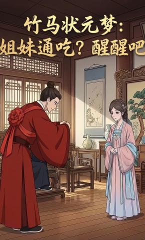 短剧《竹马状元梦：姐妹通吃？醒醒吧》海报