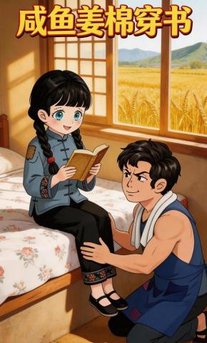 短剧《咸鱼姜棉穿书》海报