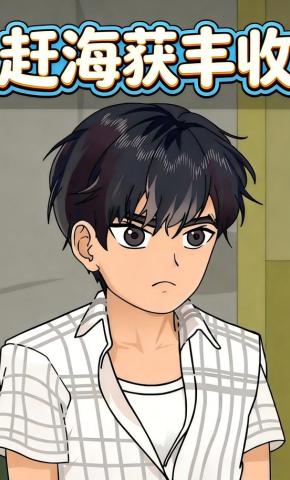 短剧《赶海获丰收》海报